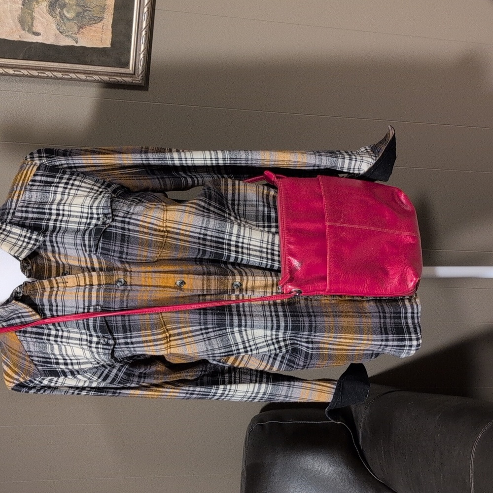 Stylish Red Crossbody Bag